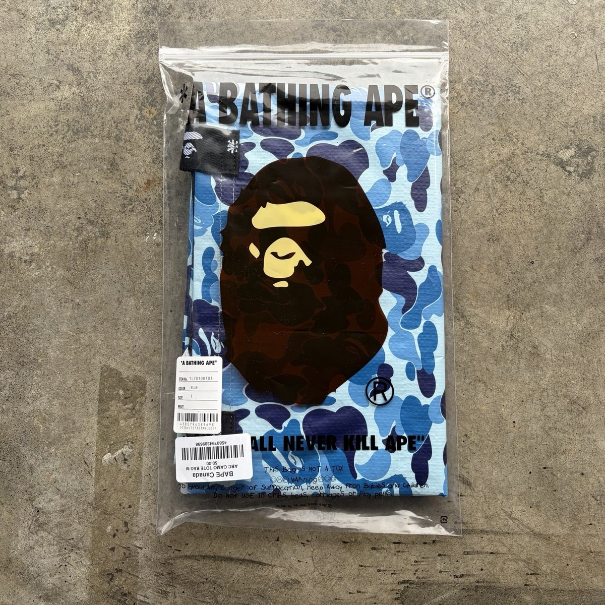 BAPE A Bathing Ape Tote Bag ABC Camo Canada NEW | eBay