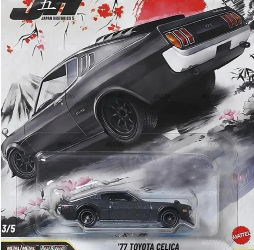 Toyota Celica 5 - '77 Hot Wheels Premium Japón Historic 2026 EN MANO Foto 2 de 2