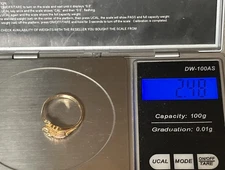 Landstrom’s 10k Black Hills Gold Tri-Color Ring Size 7 Grape Cluster & Leaves