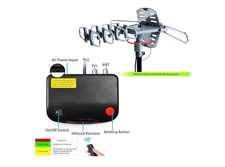 Amplified WA-2608 With POLE Outdoor Digital TV Antenna 4K