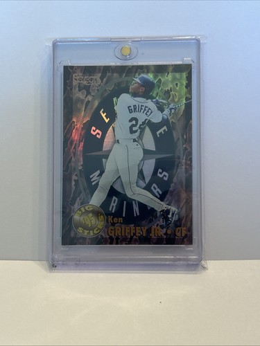 1995 PINNACLE SELECT BIG STICKS KEN GRIFFEY JR #BS2 SEATTLE MARINERS