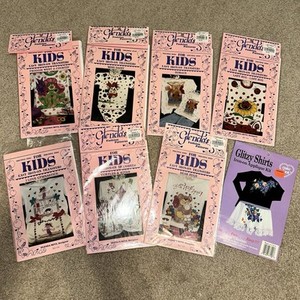 Vintage 90’s Crafts Glenda's Fashion Patterns Iron on Transfers LOT