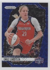 2024 Panini Prizm WNBA Blue Velocity Prizm Emily Engstler #67 10no