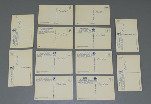 New York World's Fair 1964-65 Unused Postcards Lof of 12 inc Unisphere Ford GM - Picture 2 of 2