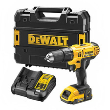 DeWalt DCD776D1T-GB 18V XR Cordless Combi Drill | 1x 2Ah Li-Ion Brushed + TSTAK 