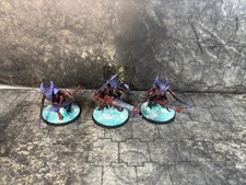 Warhammer 40k Tyranid Warriors 3x Painted Tyranids  2189 