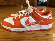 Size 11 - Nike Dunk Low Orange Paisley W for sale online | eBay