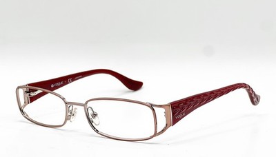 Vogue VO 3910 756 Light Pink Rectangle Authentic Eyeglass Frames 53-17