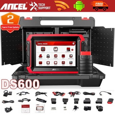 ANCEL DS600 Car ALL System OBD2 Scanner Bidirectional ECU Coding Diagnostic Tool