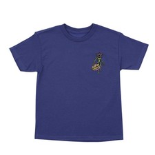 Santa Cruz Stranger Things Demogorgon Dot Youth T-Shirt Cobalt 