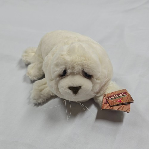 Vintage Lou Rankin Plush White Harp Seal Baby by Dakin 10" NWT - Picture 2 of 6