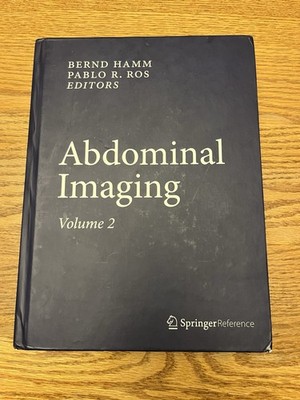 Abdominal Imaging by Pablo R. Ros (2013, Hardcover) ONLY Volume 2 - Not Set
