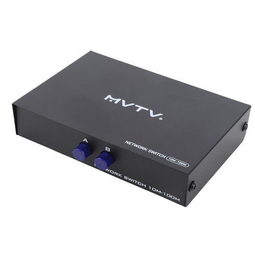 RJ45 Network Switch 2 In 1 Out Or 1 In 2 Out 100M 1000M Ethernet Network Swi NEW - Afbeelding 6 van 12