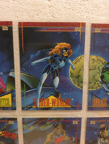 1993 Skybox Marvel Universe Series 4 IV X-men Marvel 9 Card Set, N° 64-72. - Picture 3 of 11