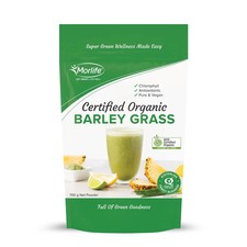 MORLIFE CERTIFIED ORGANIC BARLEY GRASS 700G