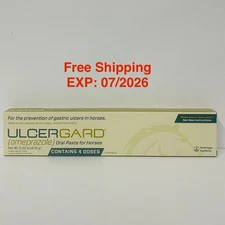 ULCERGARD Oral Paste for Horse Stomach Ulcers 22 Oz, 4 dose syringe Exp 07/2026
