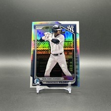 Francisco Vilorio New York Yankees 2024 Bowman Draft Chrome Refractor