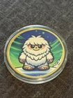 Rare!! Hayleybug Chibi Yeti 24K Gold Guilded 1 Oz .999 Fine Silver 3 Of 5