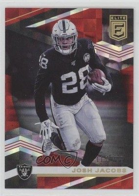 2020 Panini Donruss Elite Red /399 Josh Jacobs #45 ms9