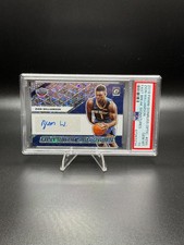 2019 Panini Donruss Optic Zion Williamson Fast Break Signatures - GEM10 