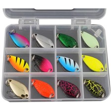 Trout Spoon Set Trout Lures 2.5g, Spinner Trout Trout Indicator Fishing ...