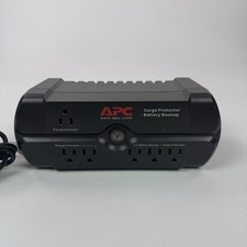 APC BE325R Battery Backup and Surge Protector, Battery included. Tested working