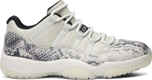 Jordan 11 Retro Low Light Bone Snakeskin