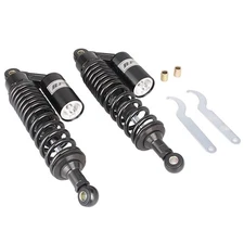 GZYF 13.5" 340mm Pair Universal Motorcycle Air Rear Shock Absorbers for HONDA...