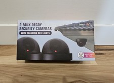 Inno Vibe 2 Pack Decoy Cameras with flashing reds lights. New