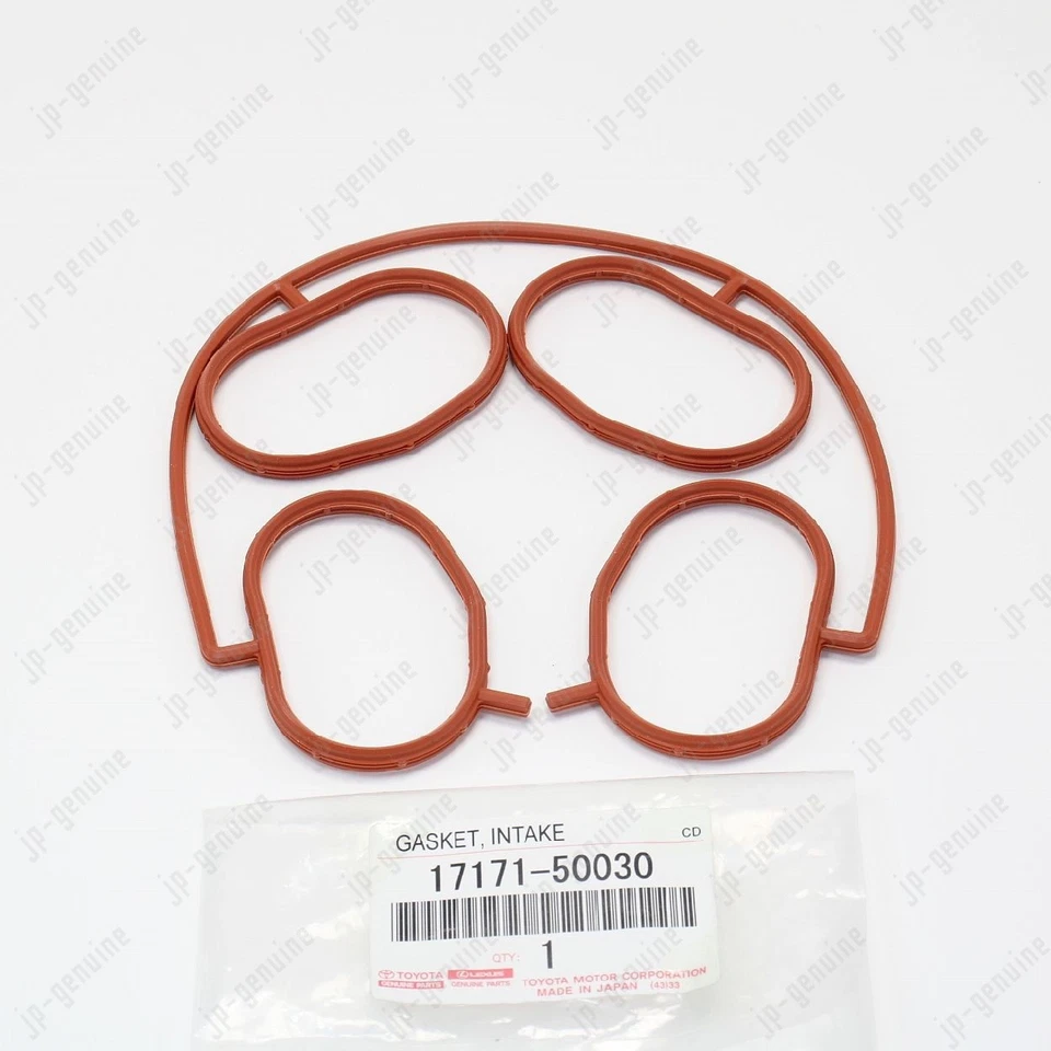 Junta de colector de admisión inferior genuina OEM Toyota Sequoia Land Cruiser 17171-50030 Foto 2 de 4
