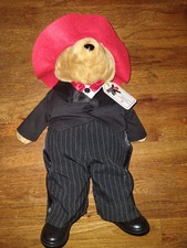 Millennium Paddington Bear Tuxedo and Red Hat 17" Plush