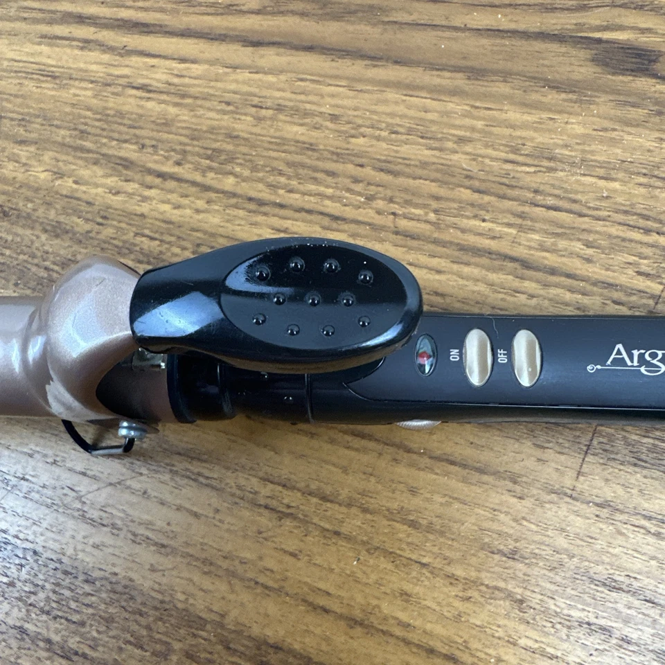 One 'n Only Argan Heat Curling Iron 1 1/4" Cerámica Funciona Cable Giratorio Largo Usado en Excelente Condición Foto 3 de 4