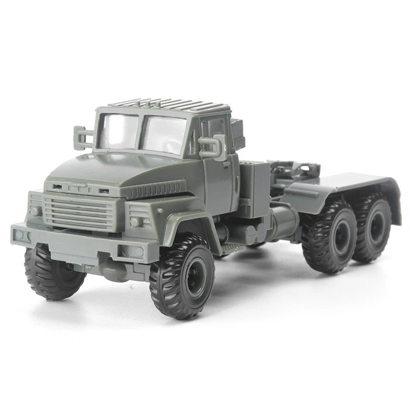Camión militar ruso KrAZ-260B 1/72 modelo modelo de transporte de tracción sin montar Foto 2 de 4
