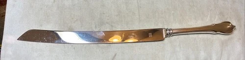 Wallace Grand Colonial Sterling Silver Wedding Cake  Knife- 16 1/2”- No Mono