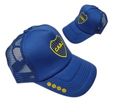 BOCA JUNIORS - TRUCKER Hat - Cap - New - Argentina