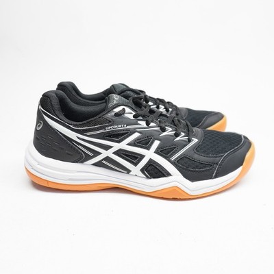ASICS Upcourt 4 Womens Size 8 Volleyball Shoes Black White