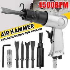 Quick Change Air Hammer / 4PCS Chisel 4500RPM 150mm Stroke Pneumatic Super Duty