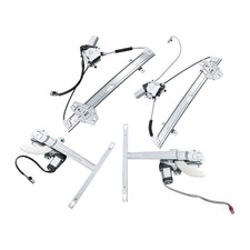 TRQ Power Window Regulators With Motor Pair For 98-02 Honda Accord Coupe 2 Door Wra50203