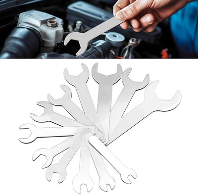 Thin Wrench Set 2Mm Super Thin Wrench Set Metric 4-23Mm 5 Point Uniform Force Su