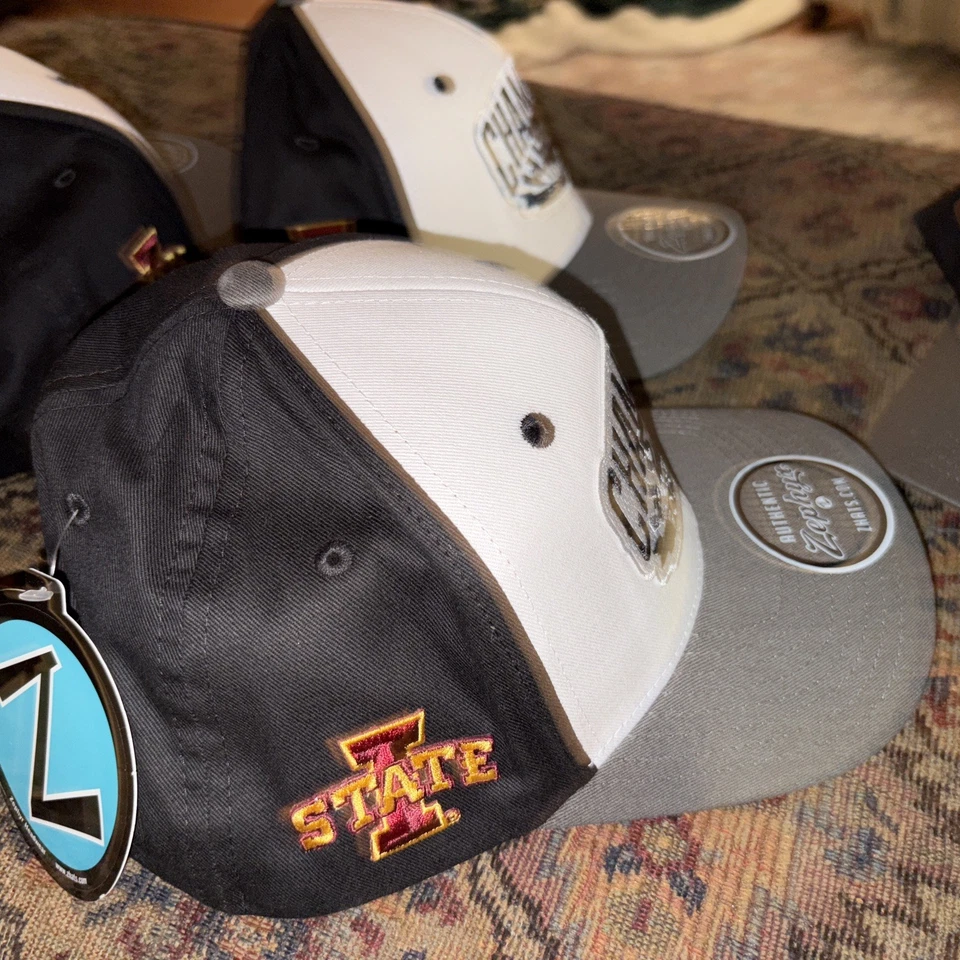 Zephyr  Black Iowa State 2024 Big 12  football Conference Hat  never released  - Image 2 of 4