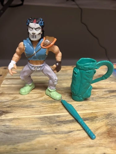 Vintage 1989 TMNT Casey Jones Teenage Mutant Ninja Turtles Playmates Figure