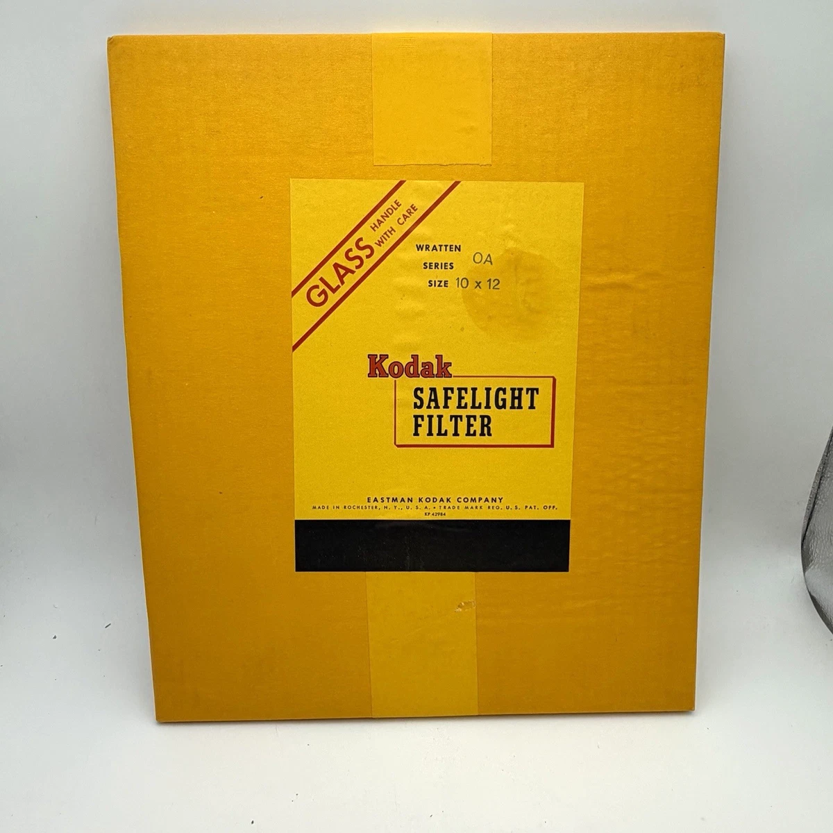 Filtre Safelight Kodak Type ML-2 – 4 3/4 X 3 1/4 NOS Chambre Noire
