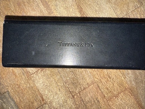 Tiffany & Company Schmuckkästchen schwarz nur leer Top Zustand