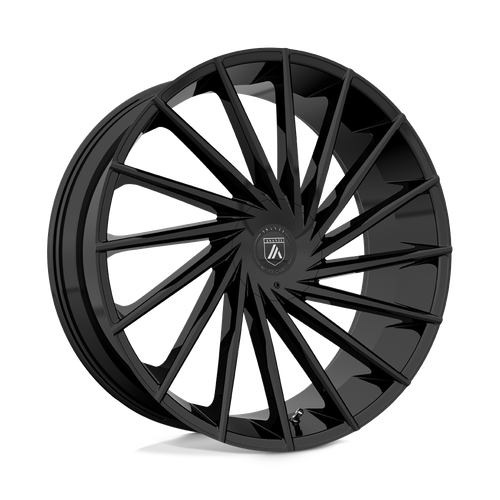 22x9 Asanti Black ABL-18 Matar Gloss Black Wheel 5x112/120 (30mm)