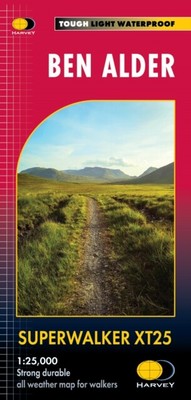 Ben Alder NEU Bogenkarte gefaltet