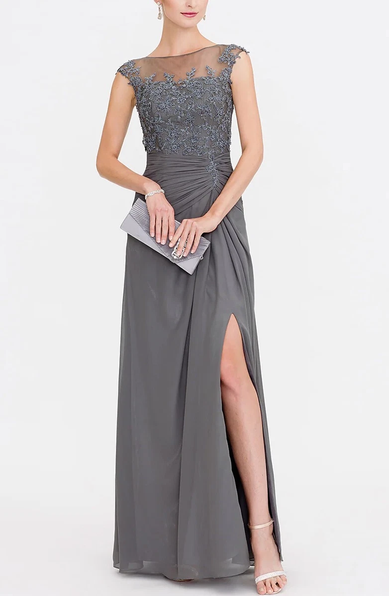 Gray mother of shop the bride dress