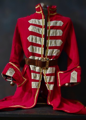 Vintage Velvet Pirate Coat Period Theatre Costume - Picture 9 of 16