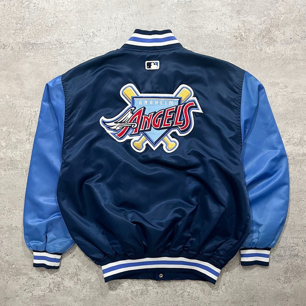 VTG 90s MLB ANAHEIM ANGELS STARTER DIAMOND COLLECTION SATIN VTG 90s MLB ANAHEIM ANGELS STARTER DIAMOND COLLECTION SATIN