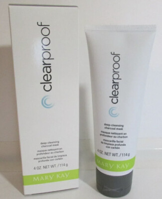 Mary Kay CLEAR PROOF Deep Cleansing Charcoal Mask 4 oz NIB