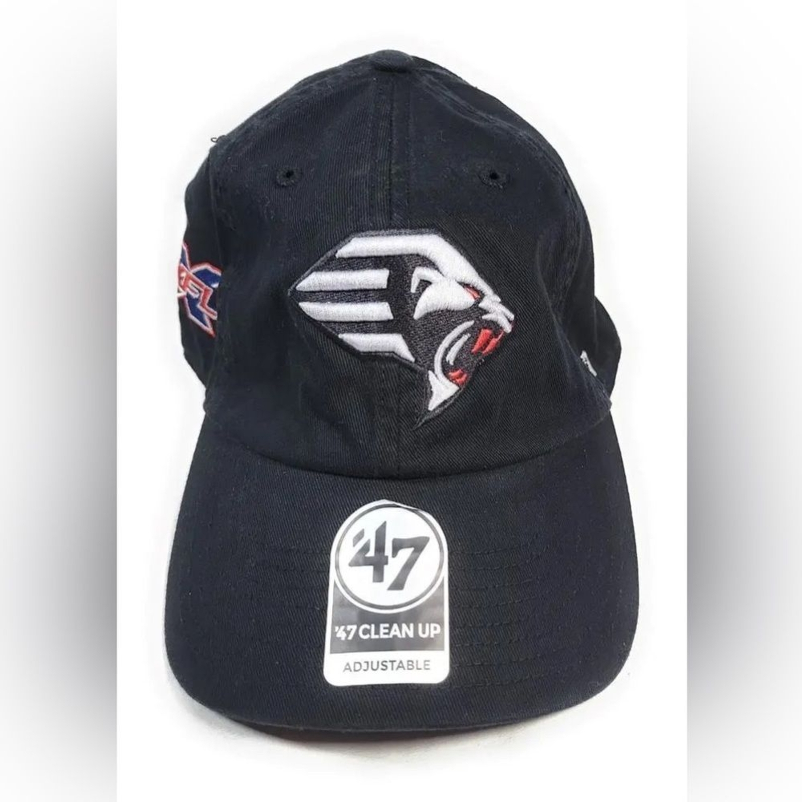 ’47 Brand Clean Up XFL New York Guardians Hat Black Adjustable NWT Baseball Cap